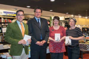 v.l.n.r. Marcus Dräger, Dr. Olaf Jessen, Elke Geldmacher, Kristina Oberlinger