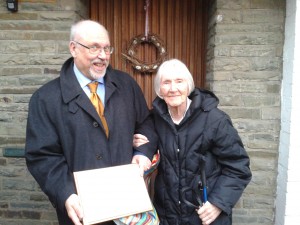Frau Anneliese Mehlau und Herr Dr. Alexander Rothkopf