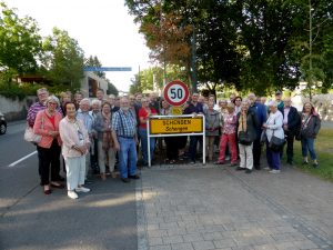 BGV-Reisegruppe in Schengen